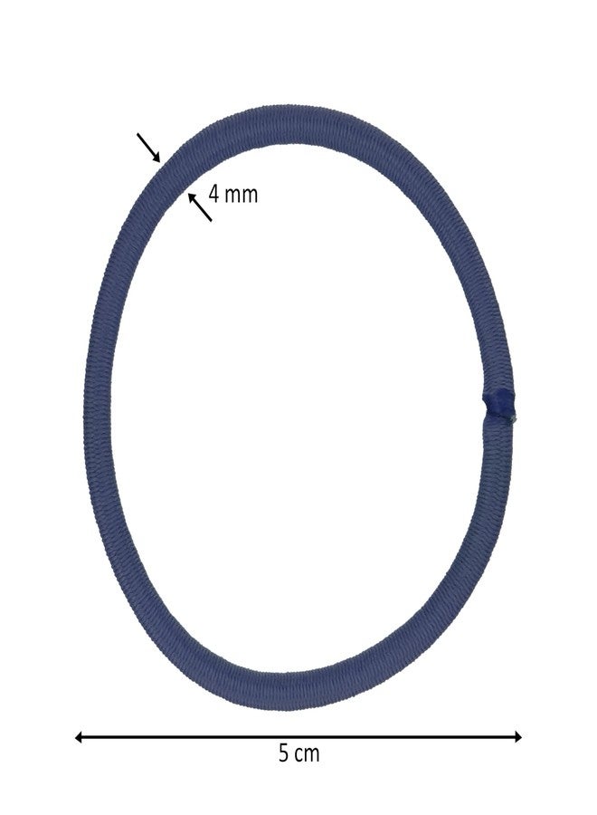Expressions 216-Piece Hair Ties, 4mm Hair Elastics, No Metal Ponytail Holders for Women, Durable for Thick, Curly and All Hair Types-Neutral Solids & Stripes - Image 4